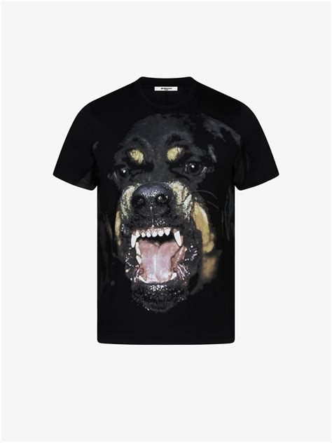 givenchy rottweiler t shirt|rottweiler printed t shirt.